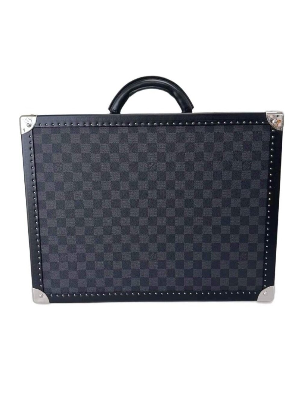 Louis Vuitton Cotteville 45 Damier Graphite 45 Hard Case Attache Trunk